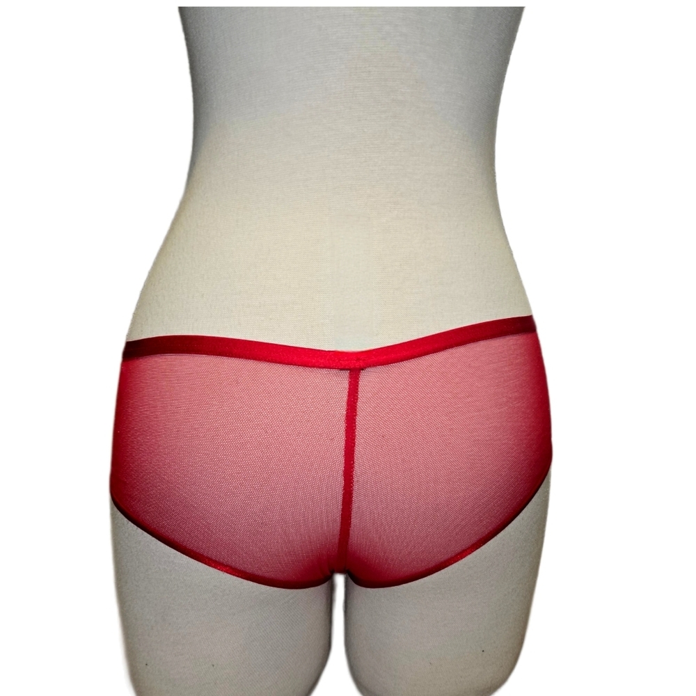 Victorias Secret Very Sexy Cutout Cheeky Panty - Metal Heart Hardware - Sz Small - Picture 5 of 6